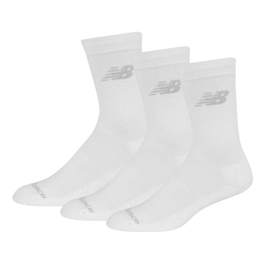 Performance Cotton Cushioned Crew Socks 3 Pack
