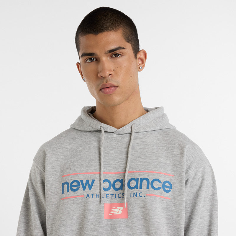 Relaxed Linear Athletics Hoodie