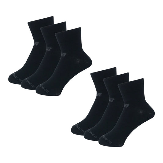 Performance Cotton Flat Knit Ankle Socks 6 Pack
