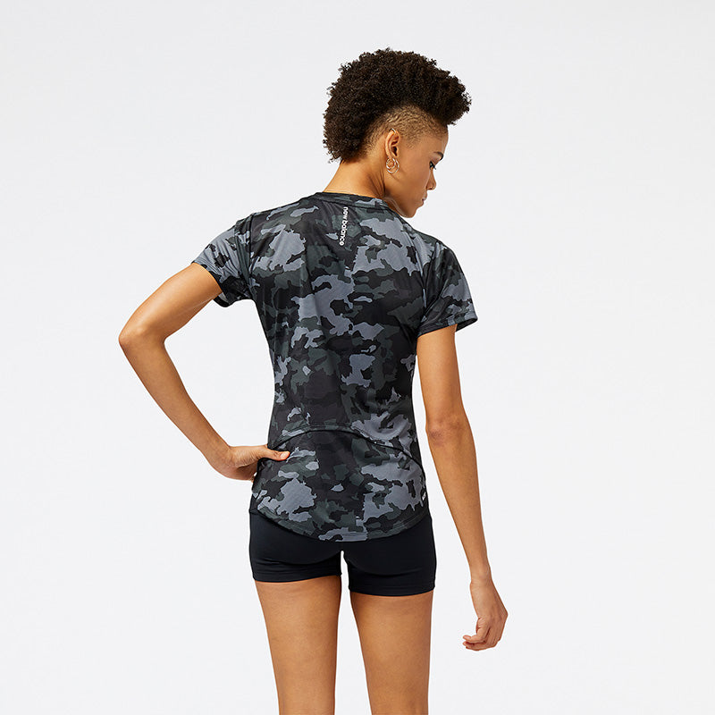 Printed Accelerate Short Sleeve Top