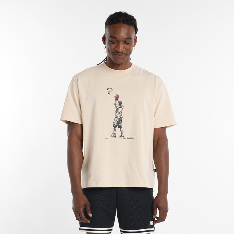 Hoops Player Graphic T-Shirt