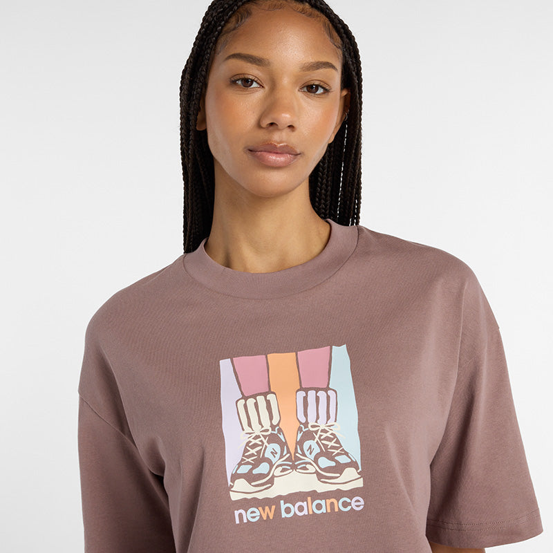 Athletics Gradient Shoes T-Shirt