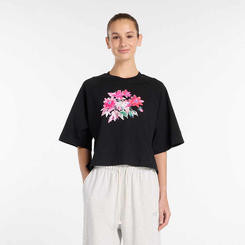 Watercolor Pink Boxy T-Shirt