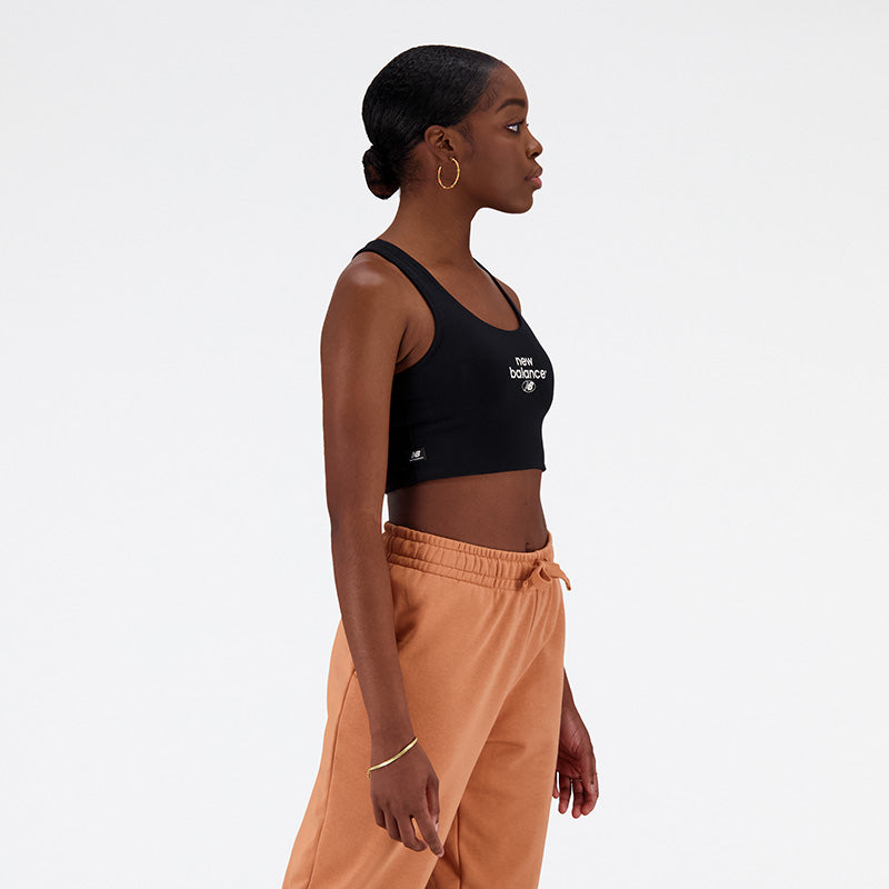 Essentials Reimagined Cotton Spandex Bra Top