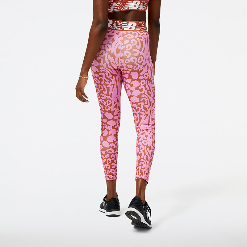 Relentless Crossover Printed High Rise 7/8 Tight