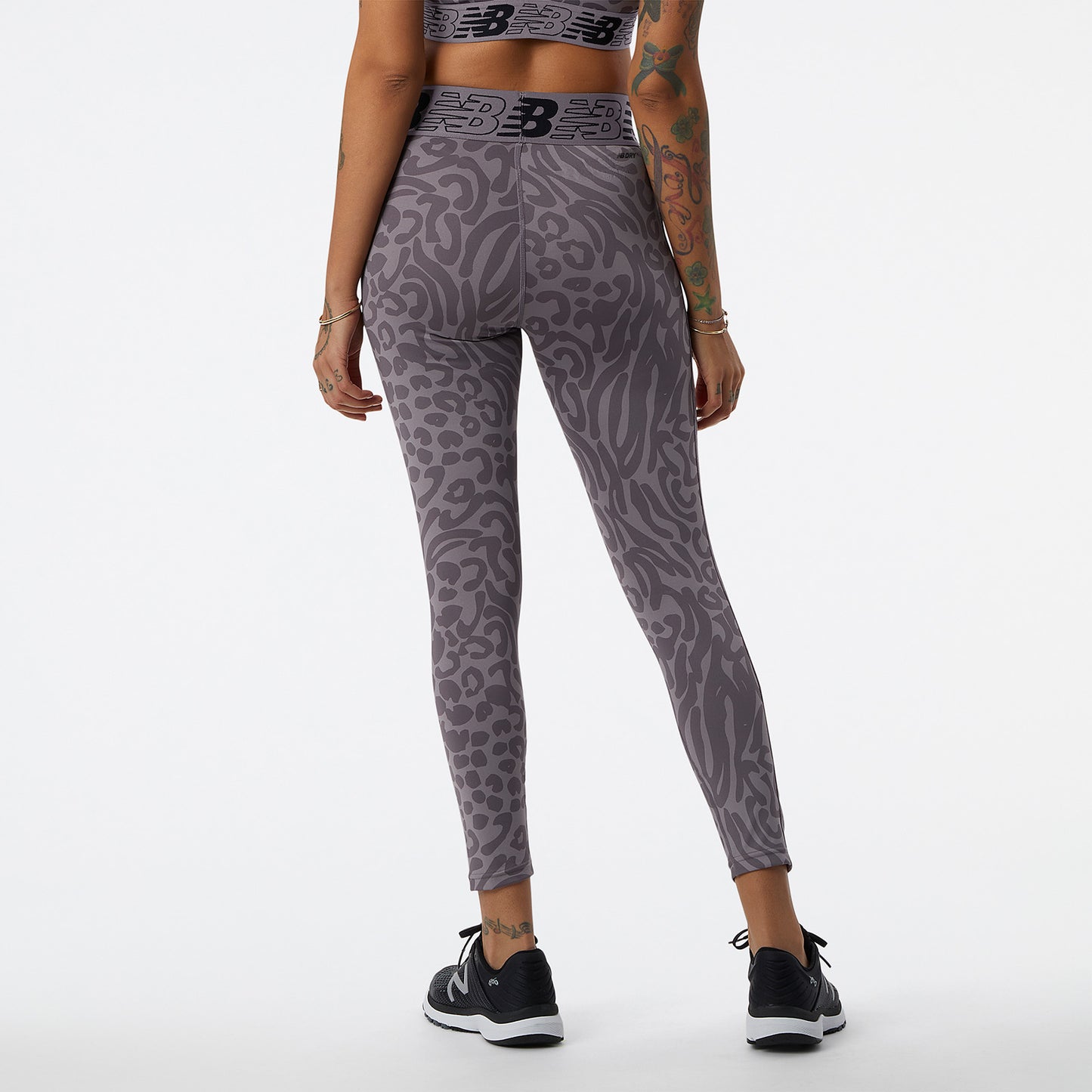 Relentless Crossover Printed High Rise 7/8 Tight