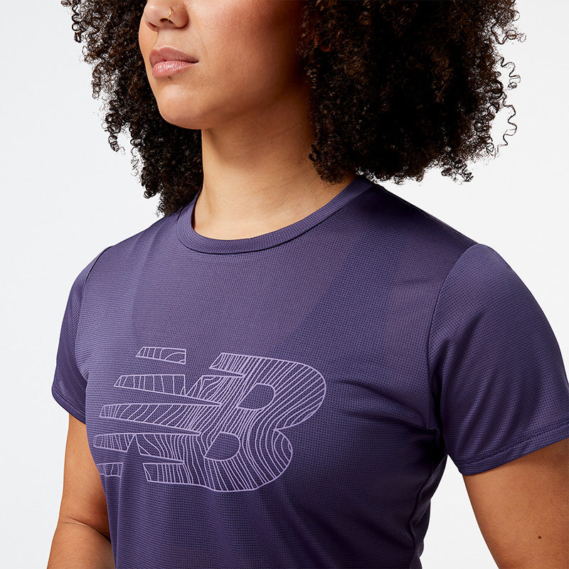 Graphic Accelerate Short Sleeve Top